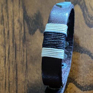 Trendy Handmade Leather Men's Bracelet